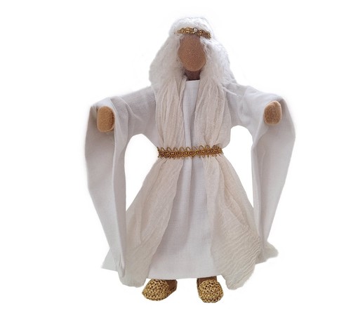 Krippenfigur erzengel - krippenfigur, "erzengel