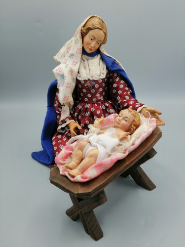 Krippenfiguren bekleidet cm - 27,