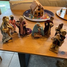 krippenfiguren bekleidet 20 cm