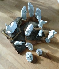 Krippenfiguren Set, 12 teilik