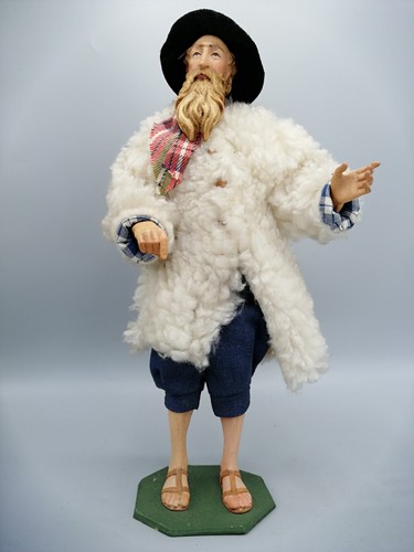 Krippenfigur bekleidet cm - bekleidet,