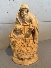 Große Holzfigur Heilige